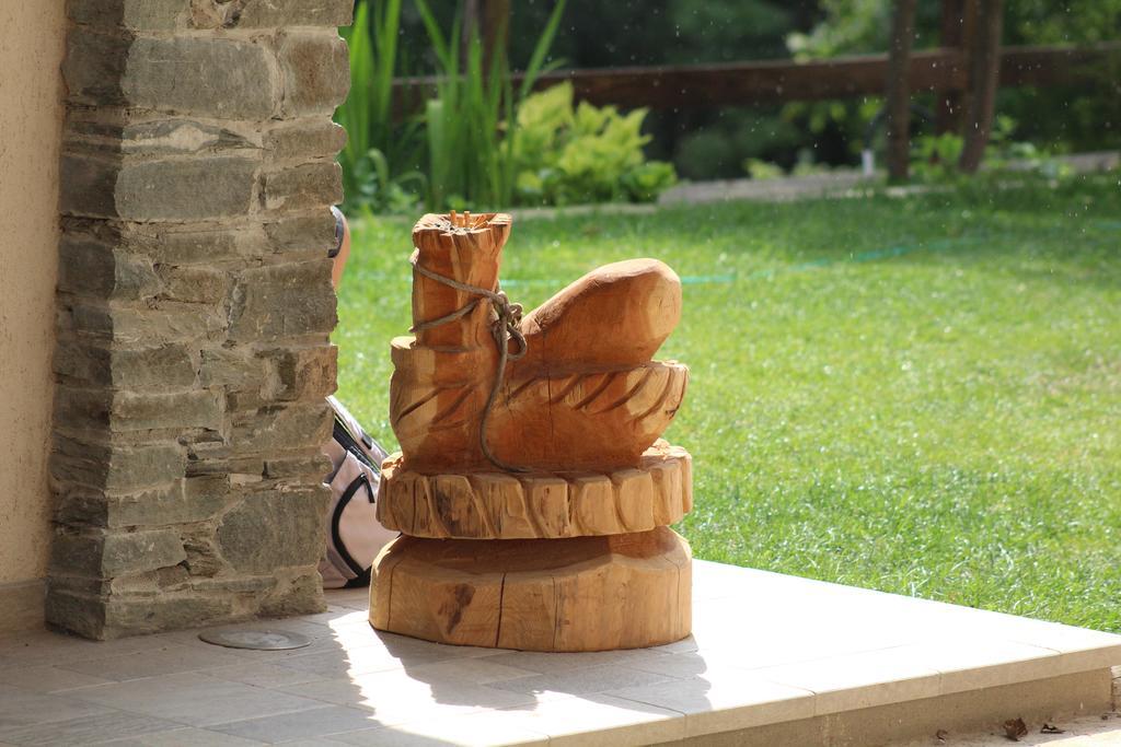 Locanda Il Campo Della Quercia San Damiano Macra Bagian luar foto